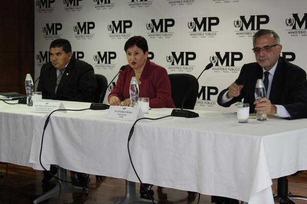 Ministerio Público (MP) y la Comisión Internacional Contra la Impunidad en Guatemala (CICIG). Foto: MP