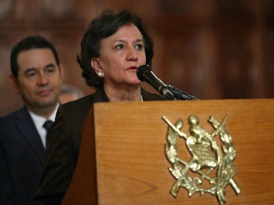 Procuradora General de la Nación (PGN), Anabella Morfín.