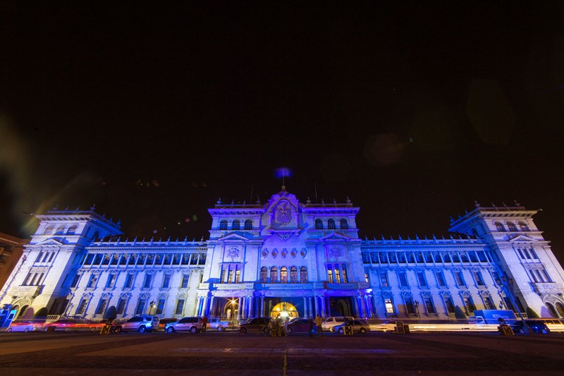 Campaña "Corazón Azul contra la Trata de Personas". Foto: SCSPR