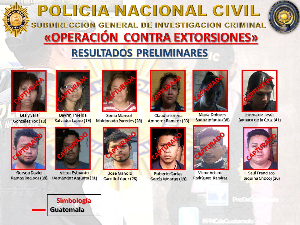 #PNCcontraExtorsiones 