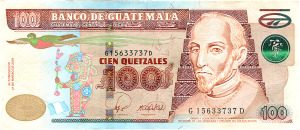 Billete de 100 Quetzales