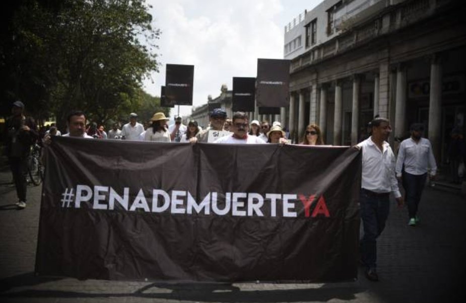 Amnistía Internacional pide al Congreso abolir Pena de Muerte. 