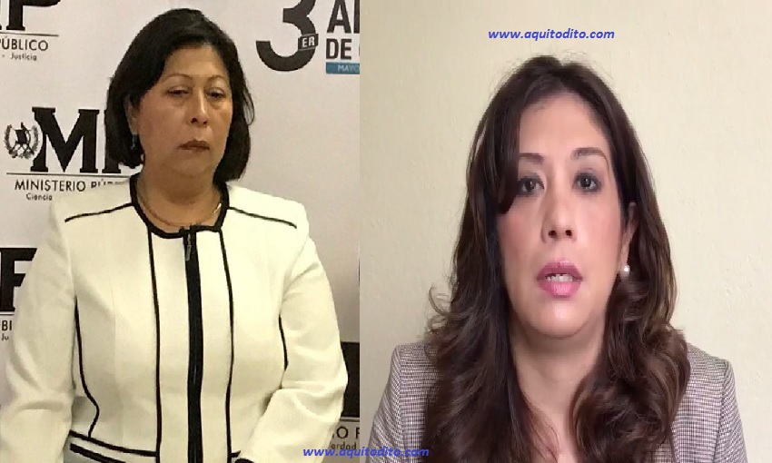 Jueza Michelle Aguilera hace señalamientos en contra de Mayra Véliz Secretaria del MP