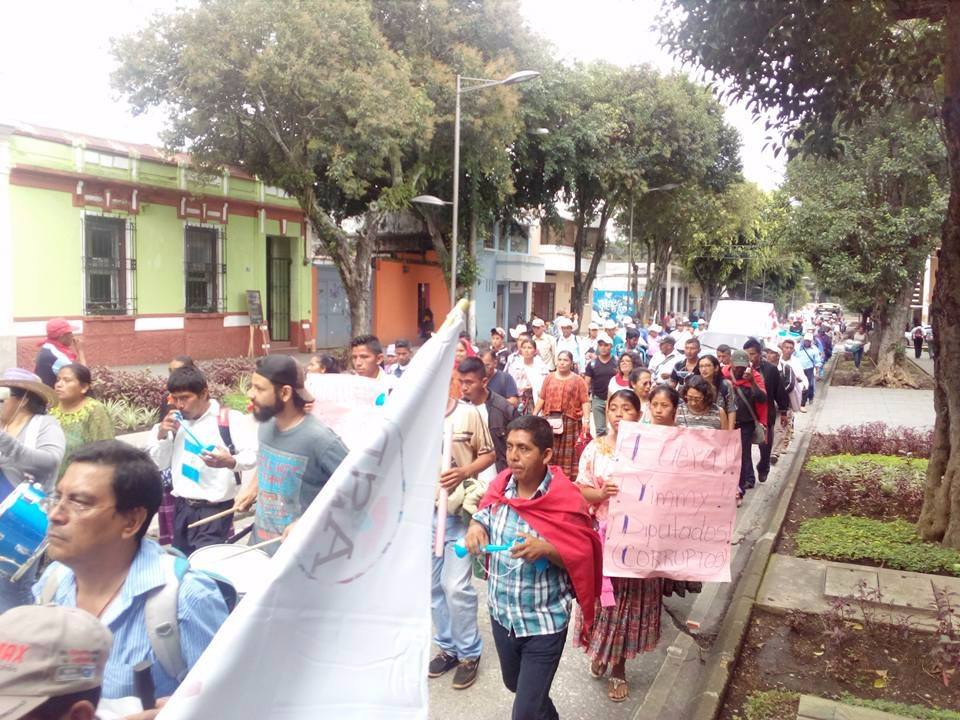 Manifestación contra la Corrupción