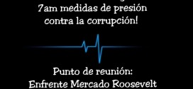 Manifestación para mañana miércoles en el Mercado de la Colonia Roosevelt