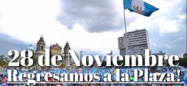 Este 28 de noviembre Regresamos a la Plaza!