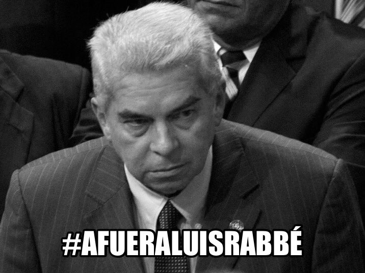 Luis Rabbé ya tiene Hashtag