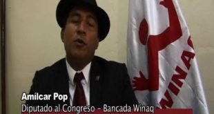 Winaq denuncia campaña contra Amílcar Pop