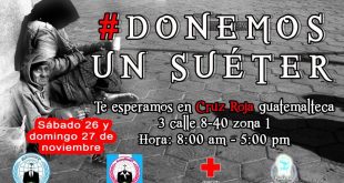 #DonemosUnSuéter