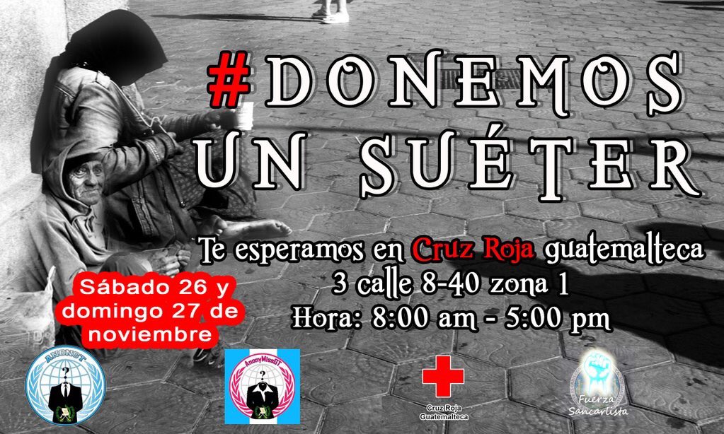 #DonemosUnSuéter