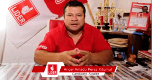 Ángel Amado Pérez, alcalde de Rabinal