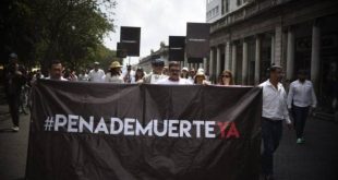 Amnistía Internacional pide al Congreso abolir Pena de Muerte.