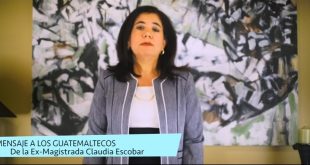 VIDEO: Ex Magistrada Claudia Escobar Habla sobre la Reforma Constitucional