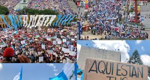 75 mil Manifestantes ocuparon Plaza de la Constitución